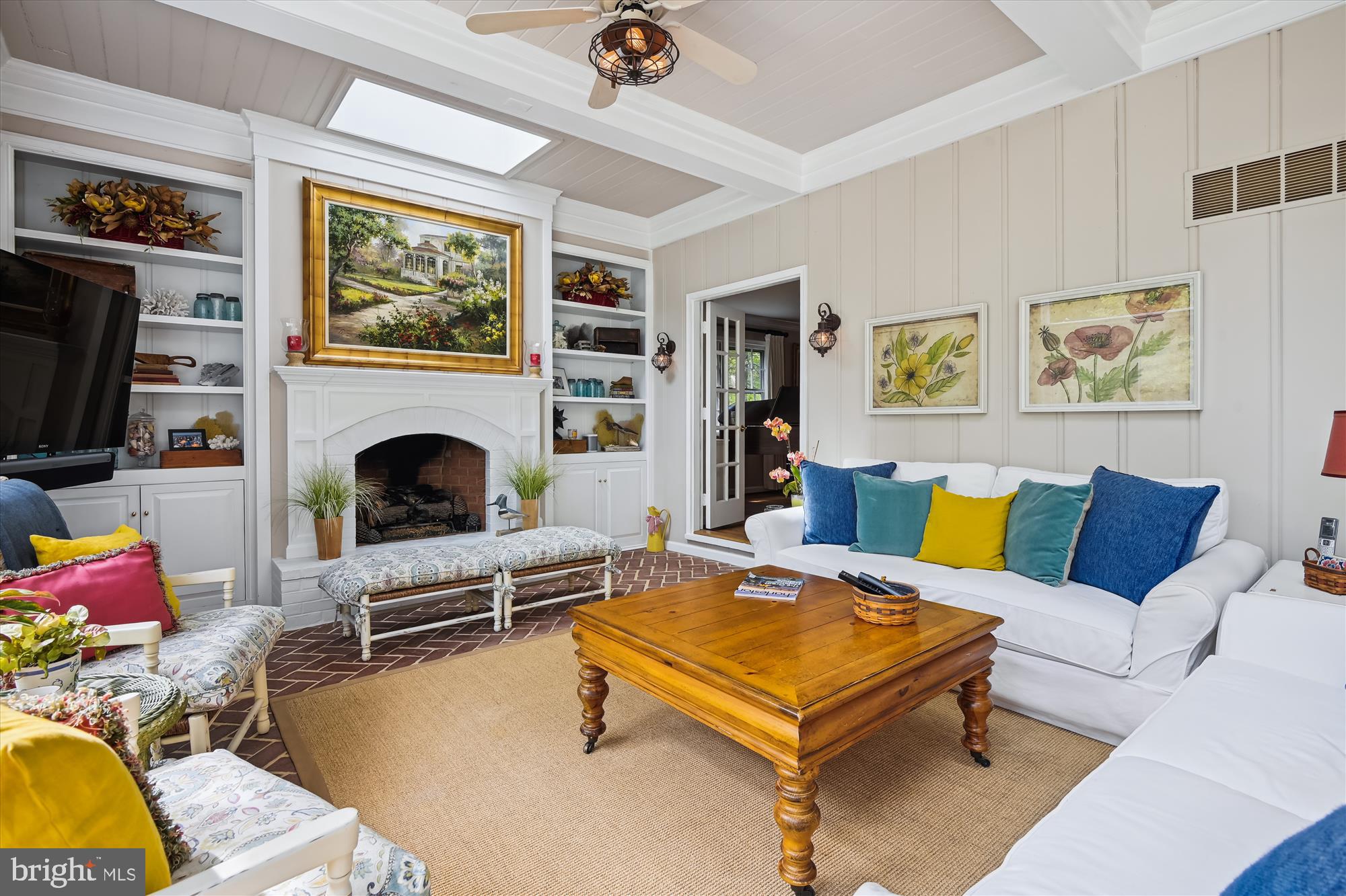 1612 Ridout Road Annapolis, MD 21409 - Photo 18 of 62 Florida Room with gas fireplace