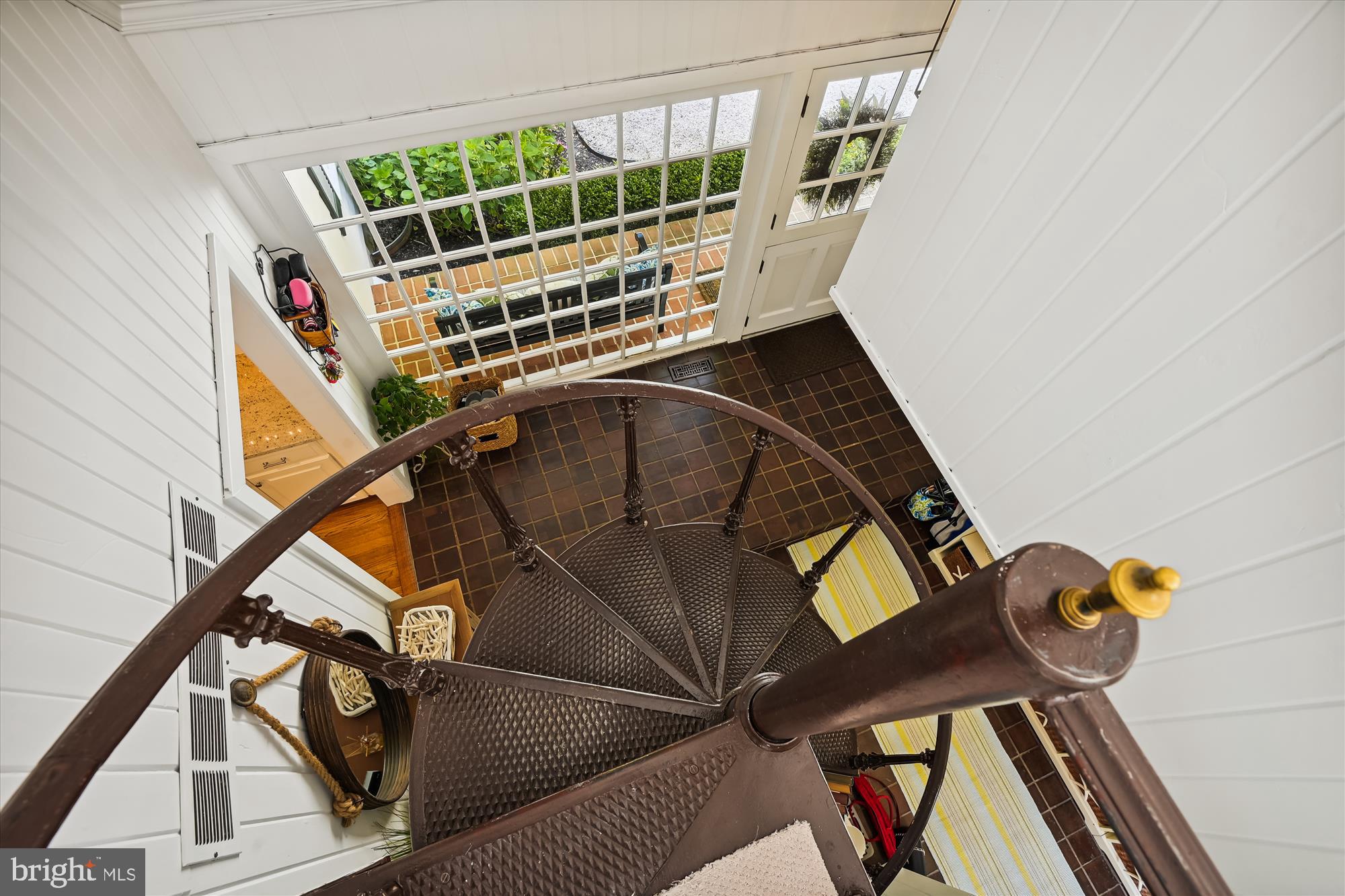 1612 Ridout Road Annapolis, MD 21409 - Photo 40 of 62 View from spiral staircase