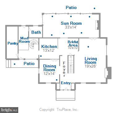 1612 Ridout Road Annapolis, MD 21409 - Photo 59 of 62 Main Level Floor Plan