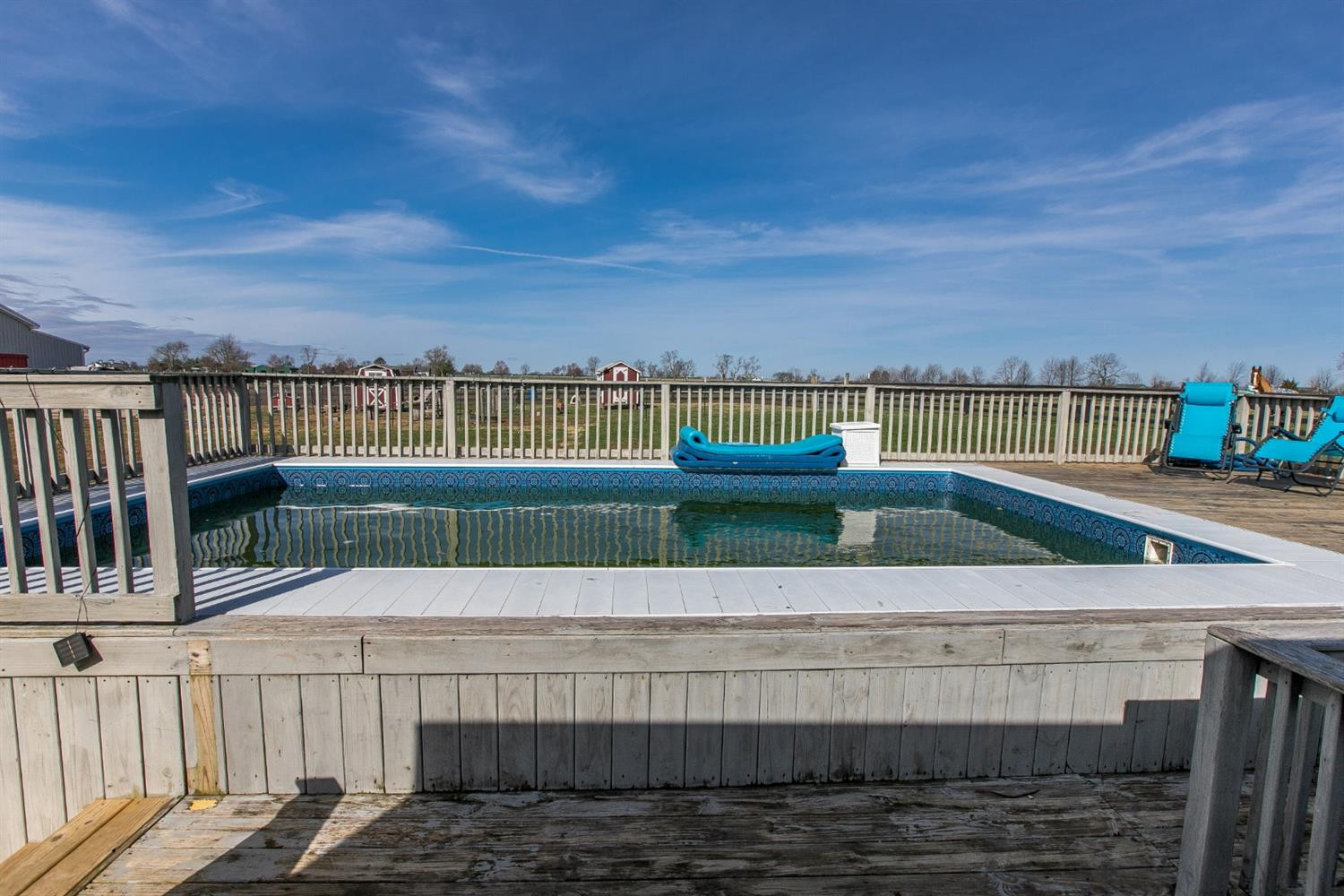 260 Sexton Road Harrodsburg, KY 40330 - Photo 51 of 82 Above ground pool and deck area