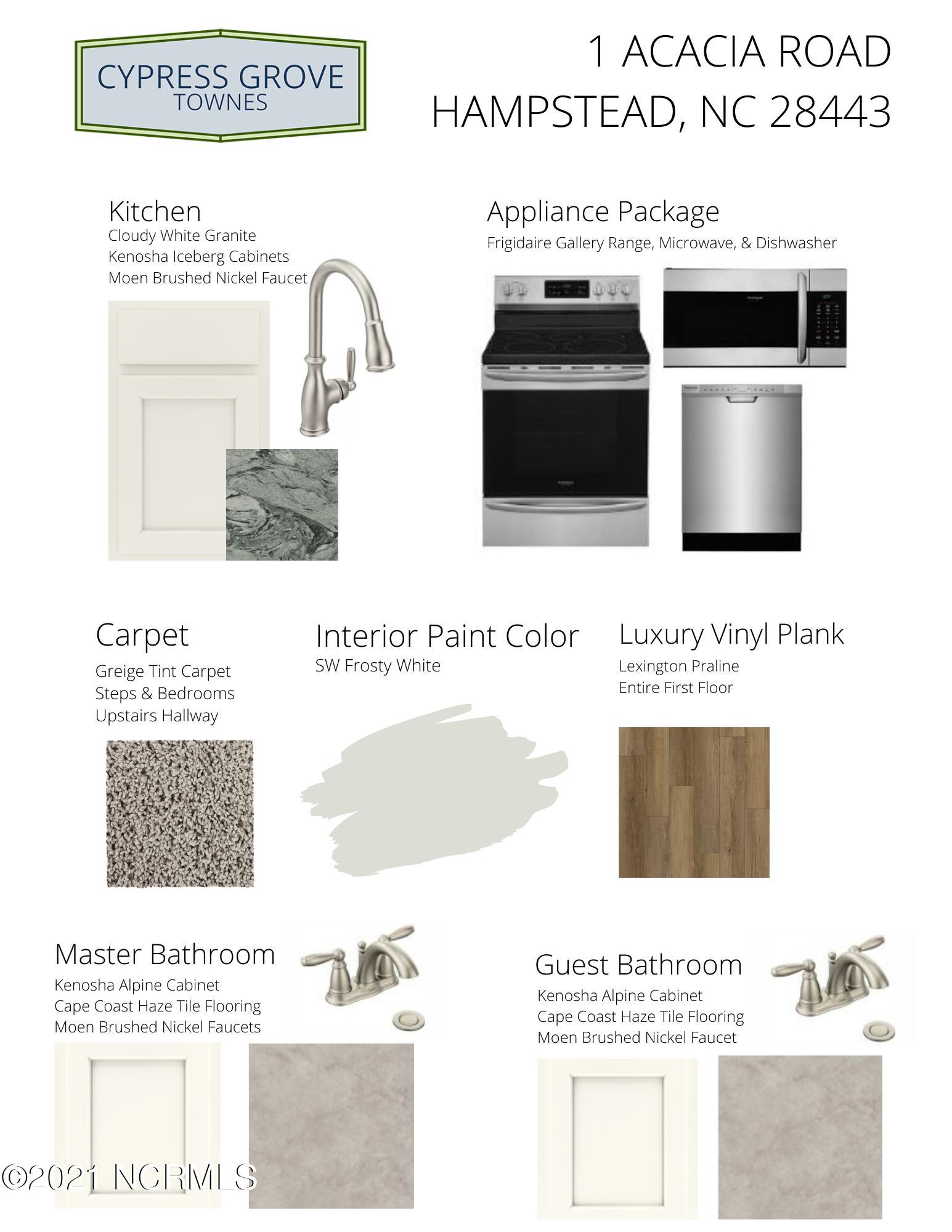 1 Acacia Road Hampstead, NC 28443 - Photo 2 of 6 CGT 32 Selections Flyer