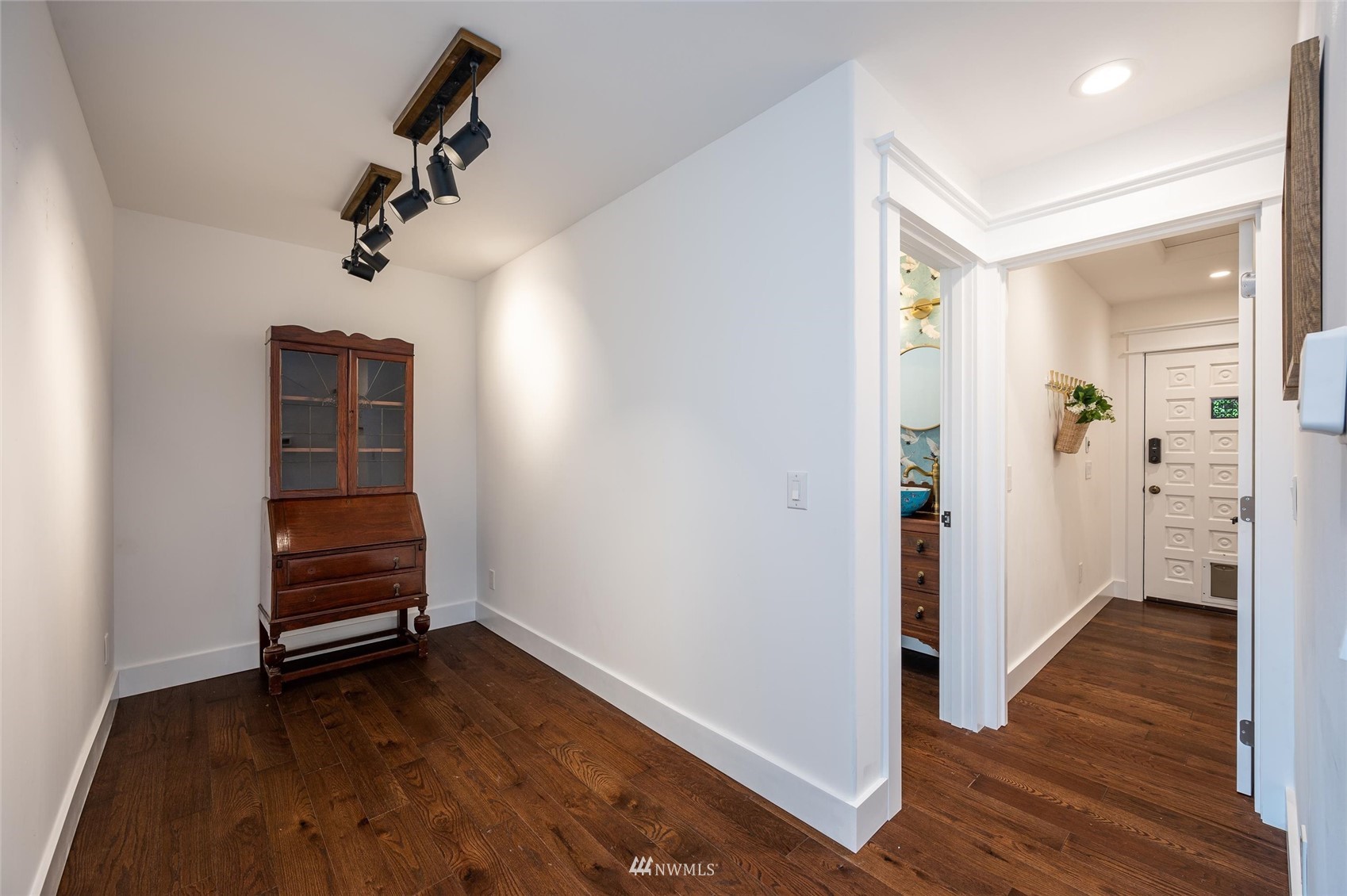 3373 Hillside Road Deming, WA 98244 - Photo 15 of 40 wooden floor in an empty room with a window