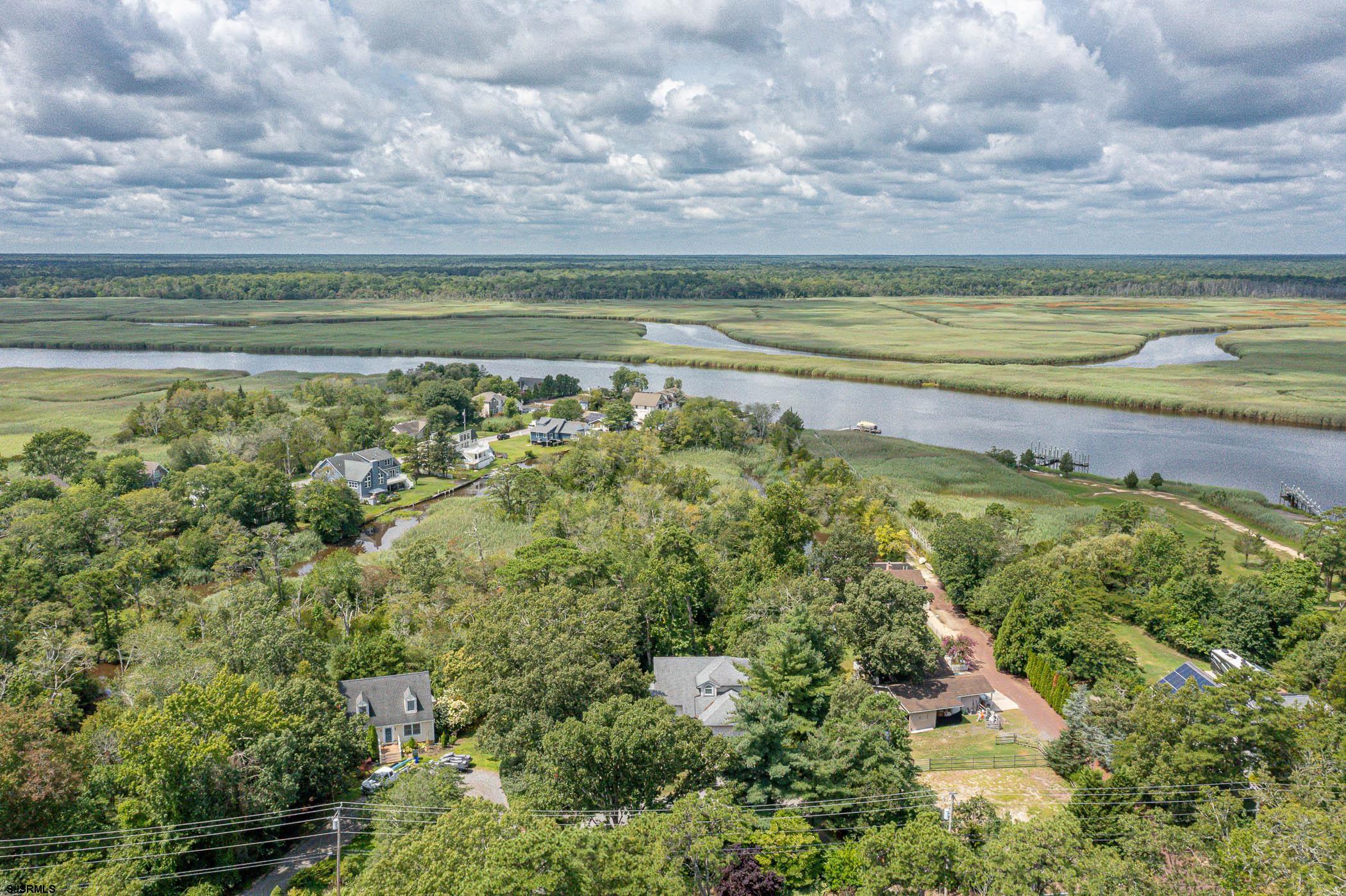 1099 Somers Point Road Egg Harbor Township, NJ 08234 - Photo 11 of 55 Aerial view of the river.