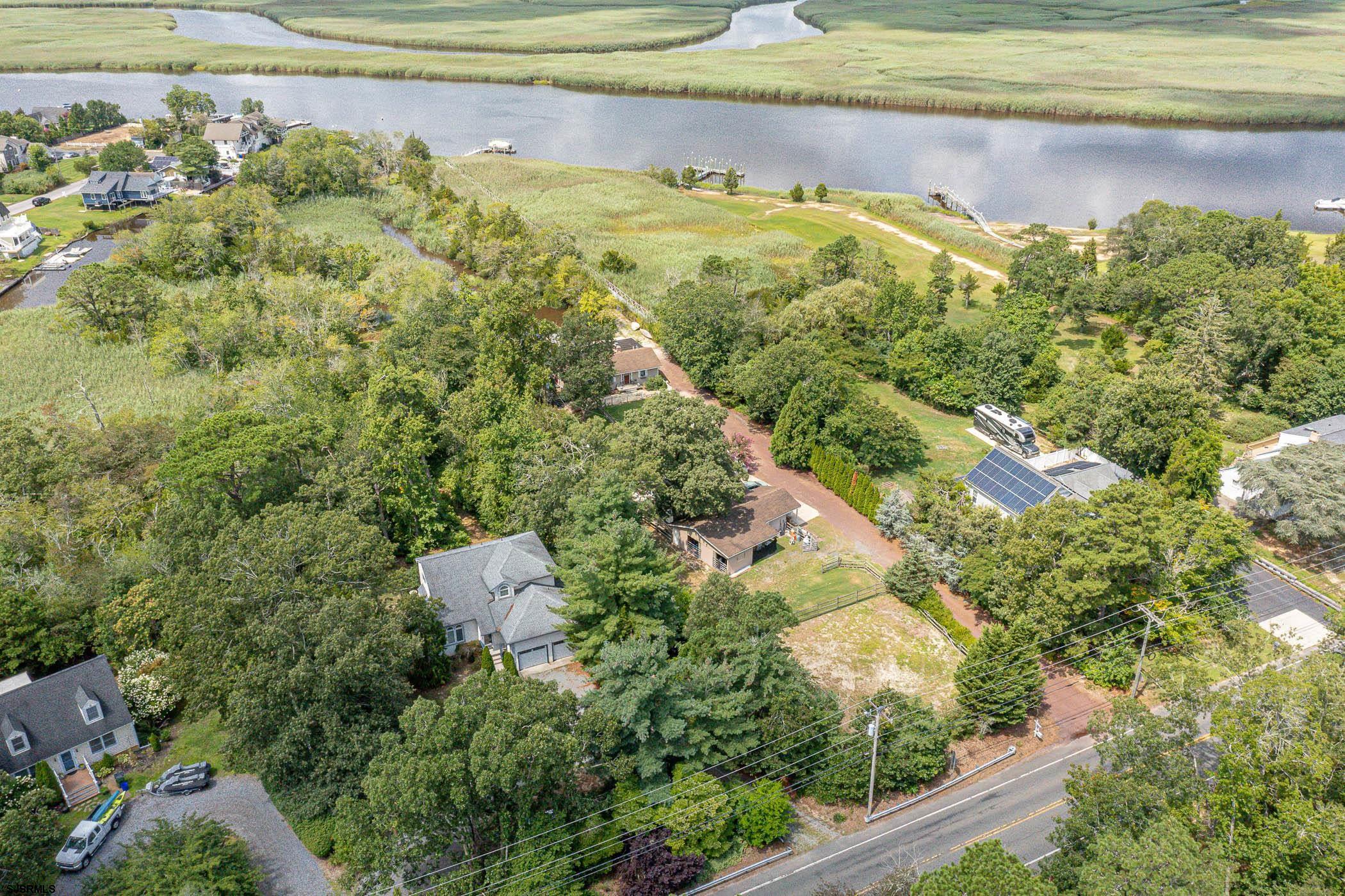 1099 Somers Point Road Egg Harbor Township, NJ 08234 - Photo 12 of 55 Aerial view of the river.