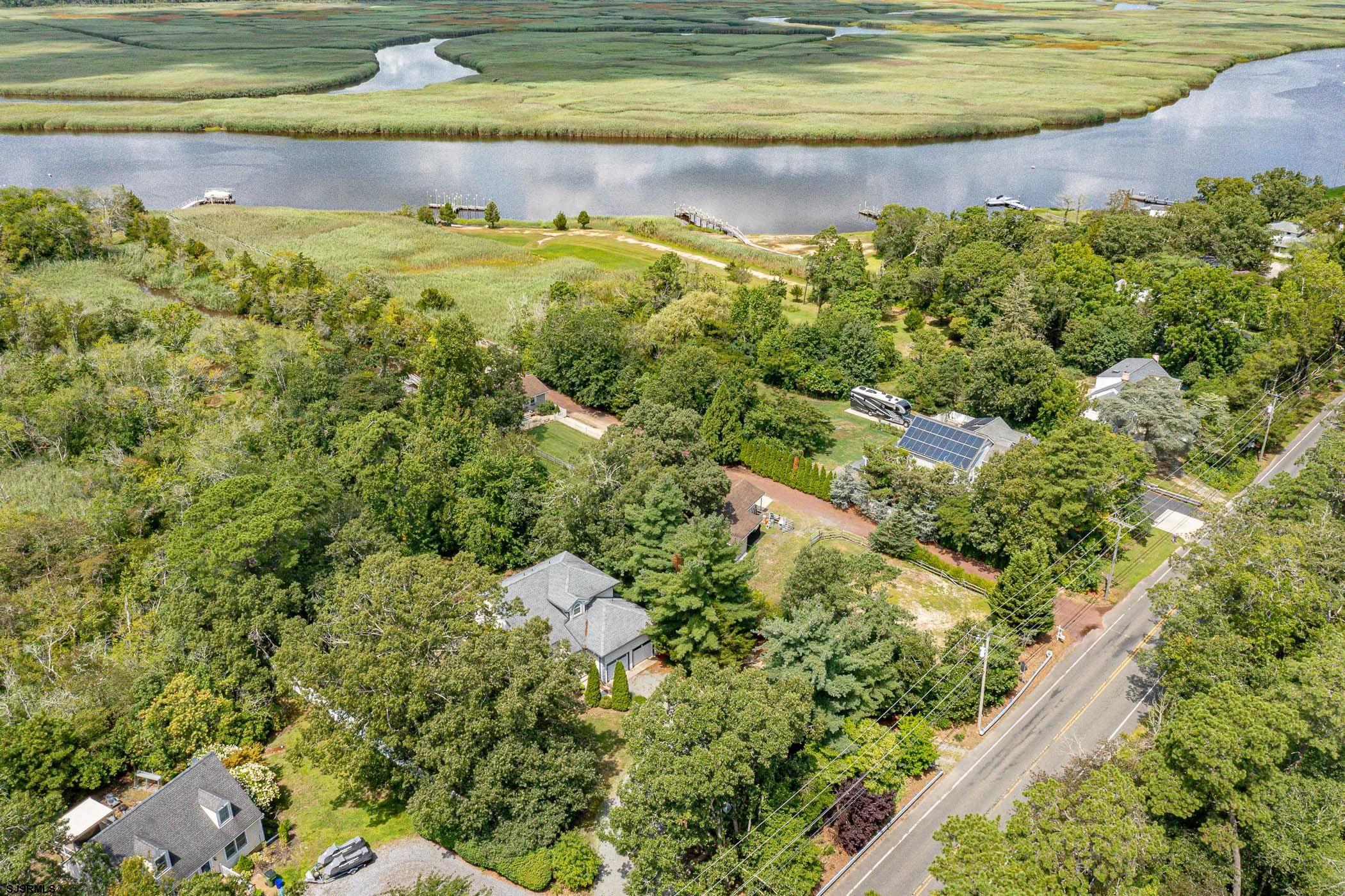 1099 Somers Point Road Egg Harbor Township, NJ 08234 - Photo 43 of 55 Aerial view of the river.