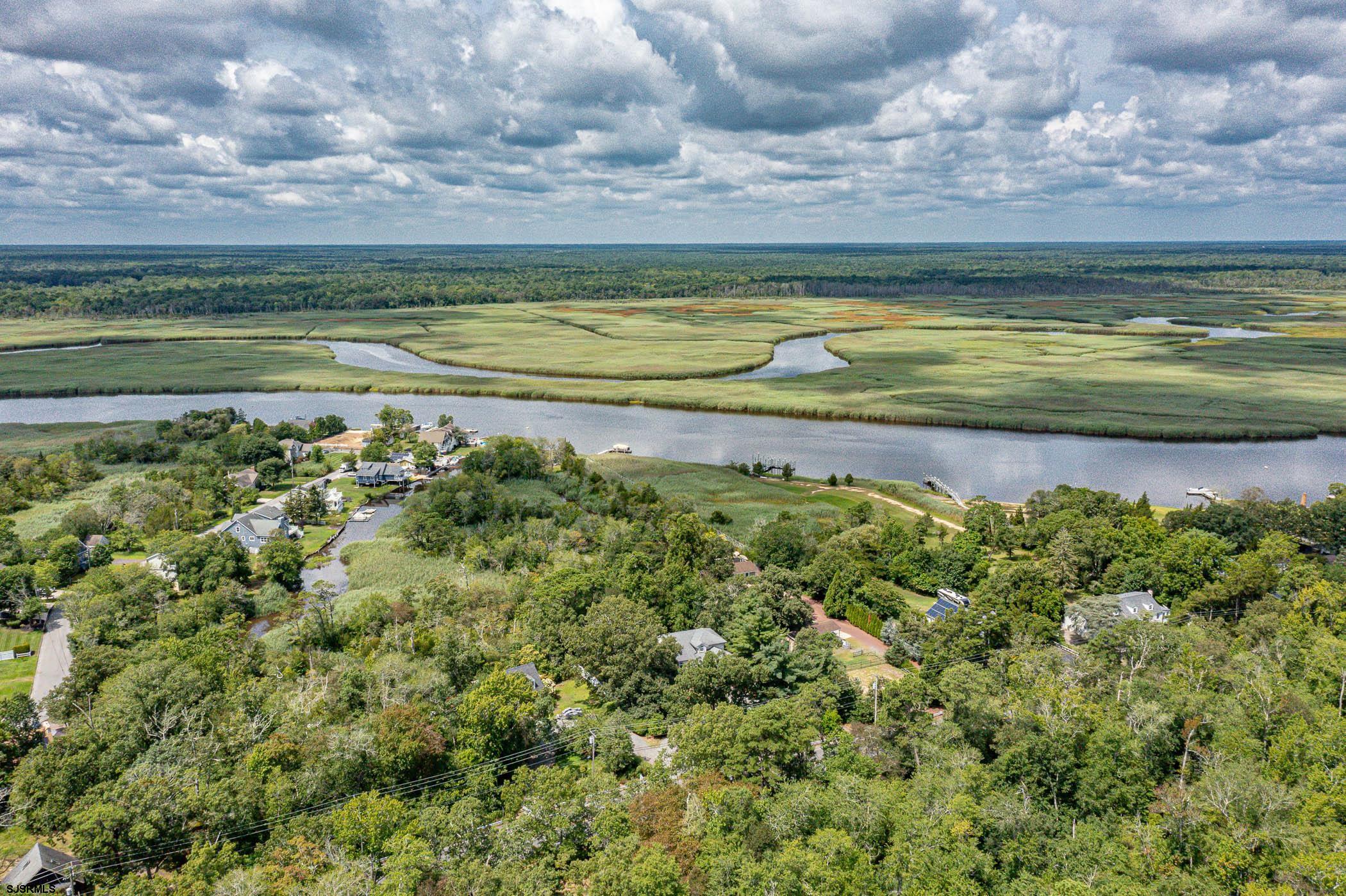 1099 Somers Point Road Egg Harbor Township, NJ 08234 - Photo 44 of 55 Aerial view of the river.