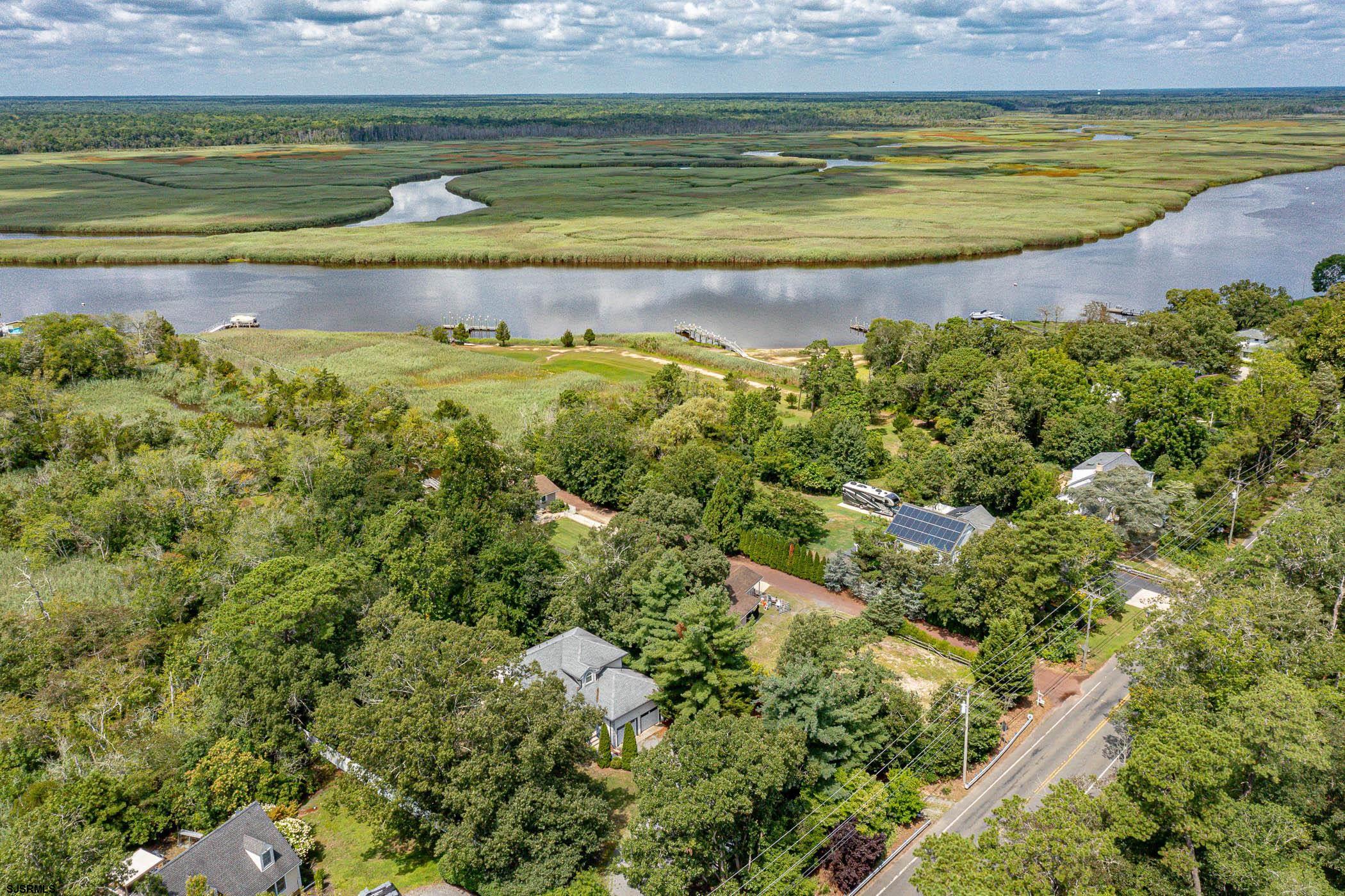 1099 Somers Point Road Egg Harbor Township, NJ 08234 - Photo 46 of 55 Aerial view of the river.