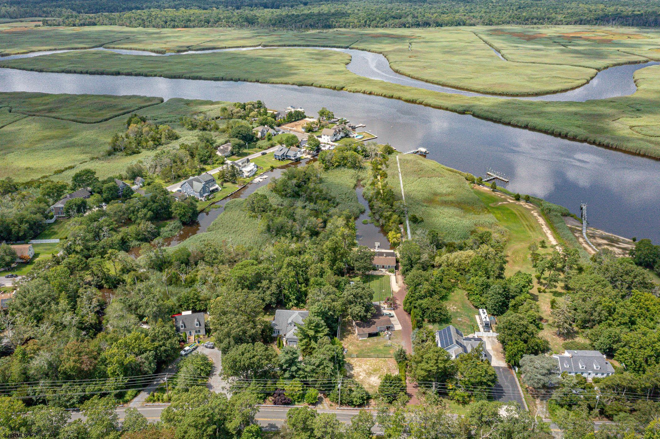 1099 Somers Point Road Egg Harbor Township, NJ 08234 - Photo 9 of 55 Aerial view of the river.