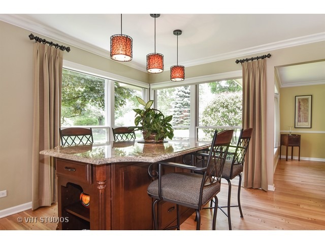 2 Old Valley Road Rolling Meadows, IL 60008 - Photo 5 of 17 a view of a dining room with furniture window and outside view