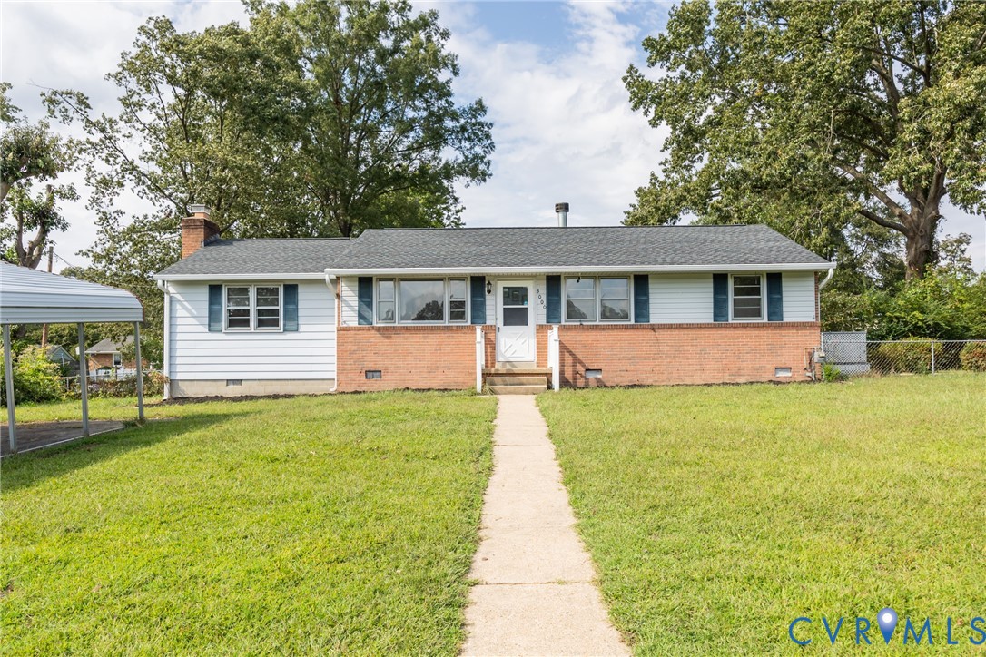 3000 Perlock Road Richmond, VA 23237 - Photo 1 of 16 View of front of property featuring crawl space, b