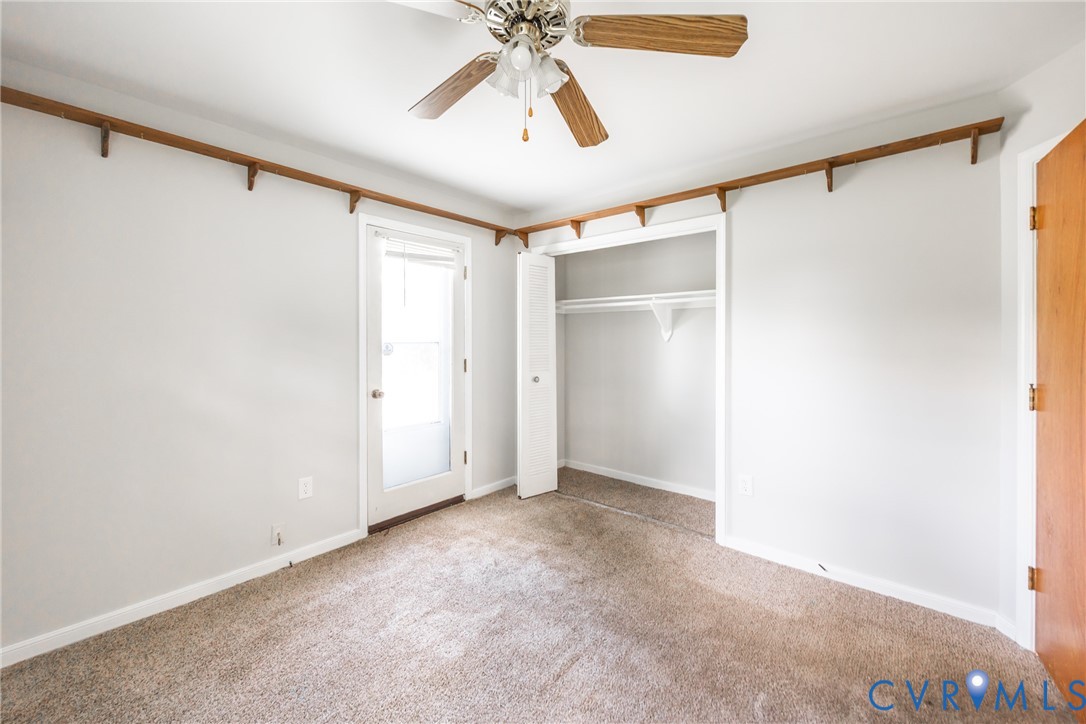 3000 Perlock Road Richmond, VA 23237 - Photo 13 of 16 Unfurnished bedroom with light colored carpet, a c