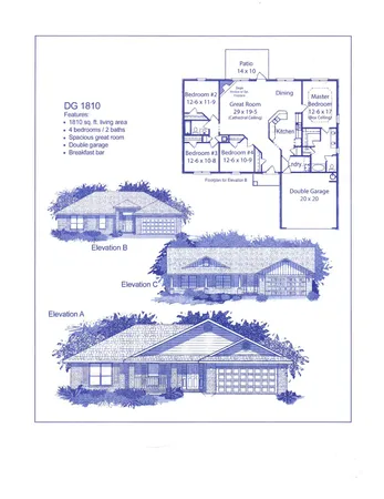 $308,300 | 6000 Crocket Cove, Crestview, FL 32539