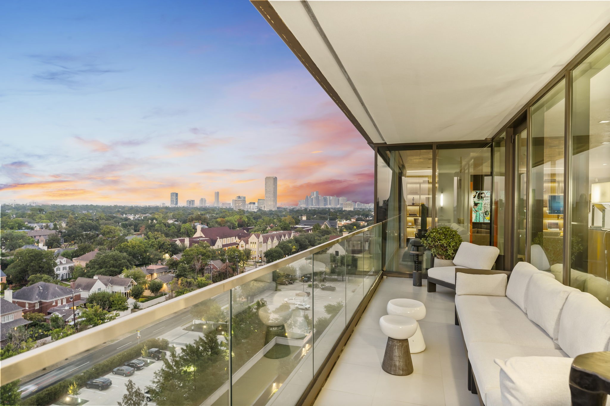 3433 Westheimer Road, Unit 1005 Houston, TX 77027 - Photo 1 of 47 a view of balcony with couch