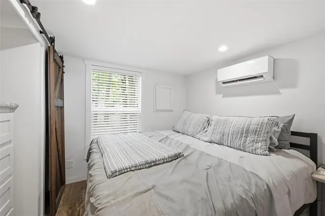 a view of a kitchen cabinets and a living room