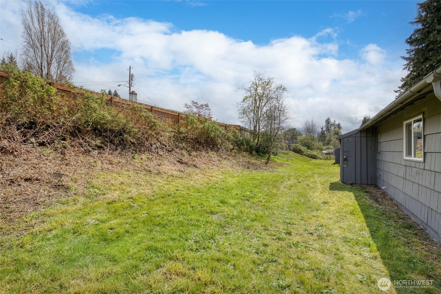 3326-3328 Halverson Avenue Bremerton, WA 98310 - Photo 27 of 36 a view of a yard with an trees