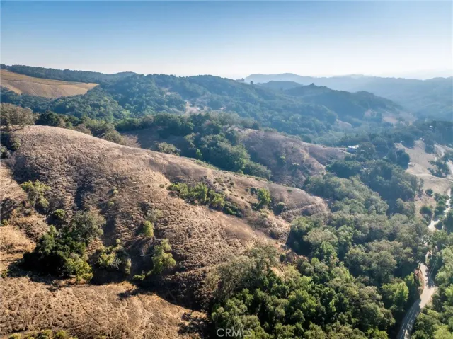 a view of a house with a mountain
