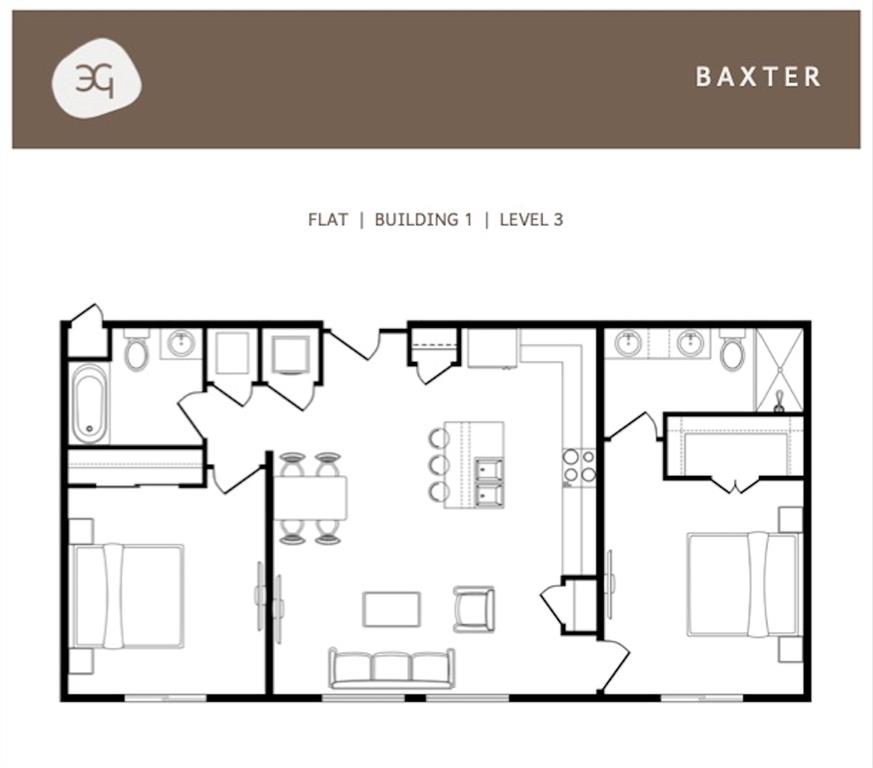 1811 Webberville Road, Unit 1305 Austin, TX 78721 - Photo 12 of 13 View of room layout
