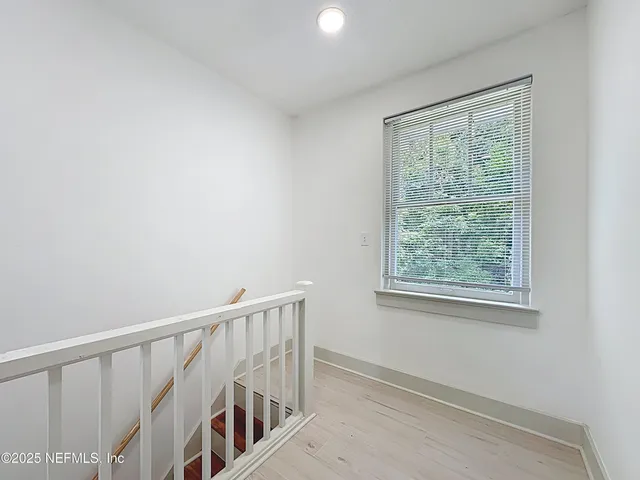 a view of entryway with stairs