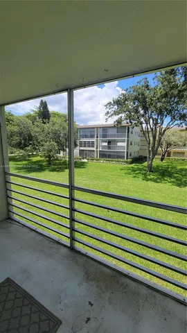 a view of a garden area