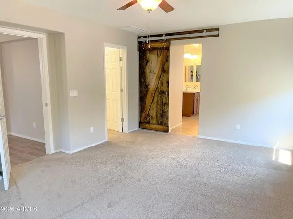 a view of empty room