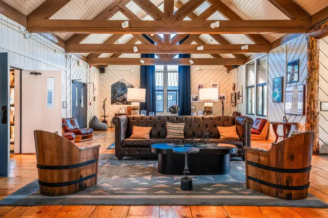 a view of room with window and cabinet