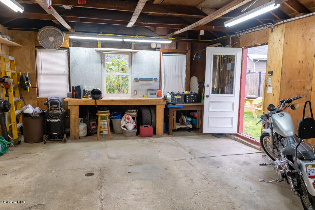 142 Cheshire Road Pittsfield, MA 01201 - Photo 12 of 34 Garage interior