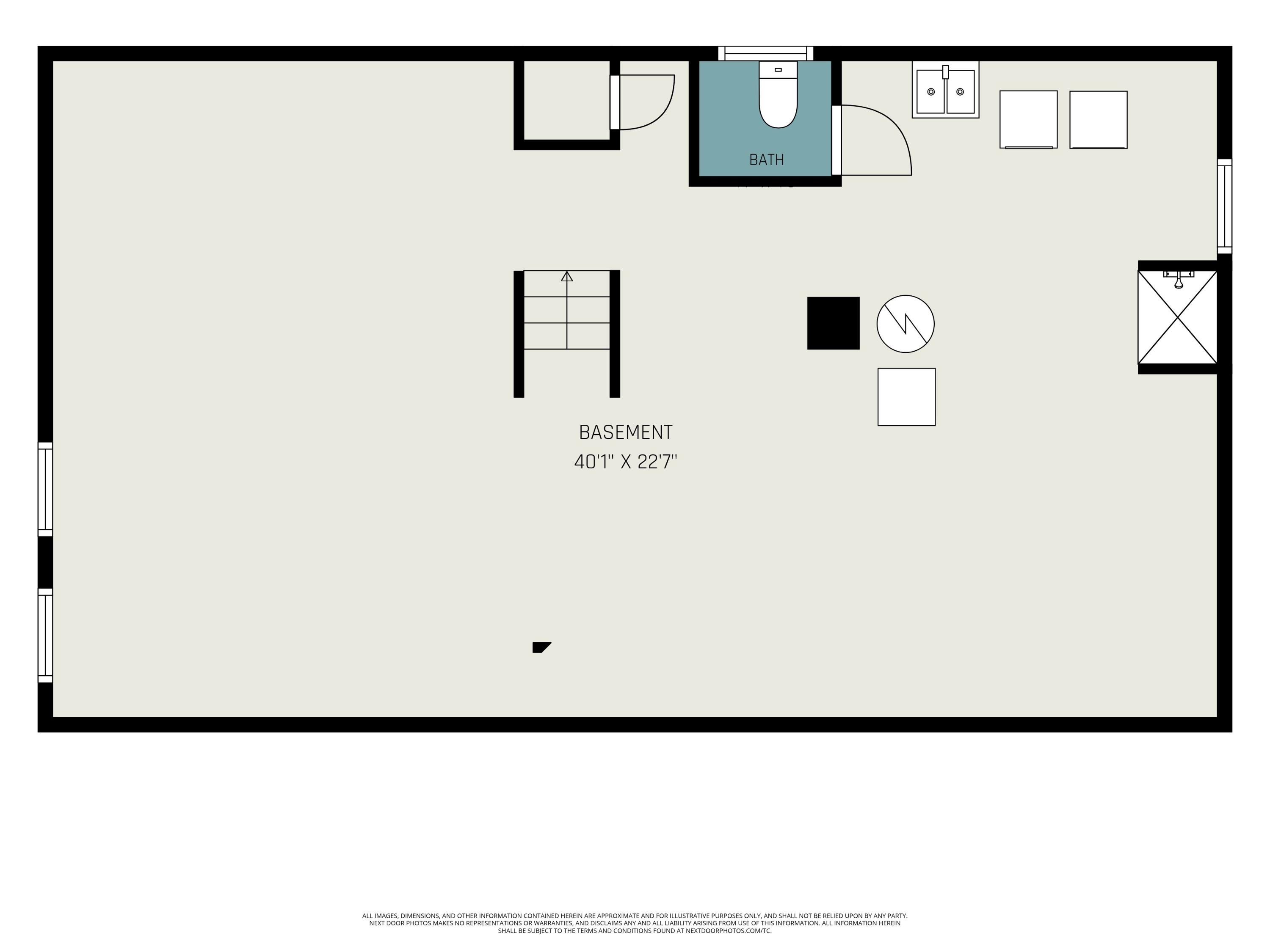 2727 Hampshire Road Ann Arbor, MI 48104 - Photo 46 of 46 Basement Floor Plan - 2727 Hampshire