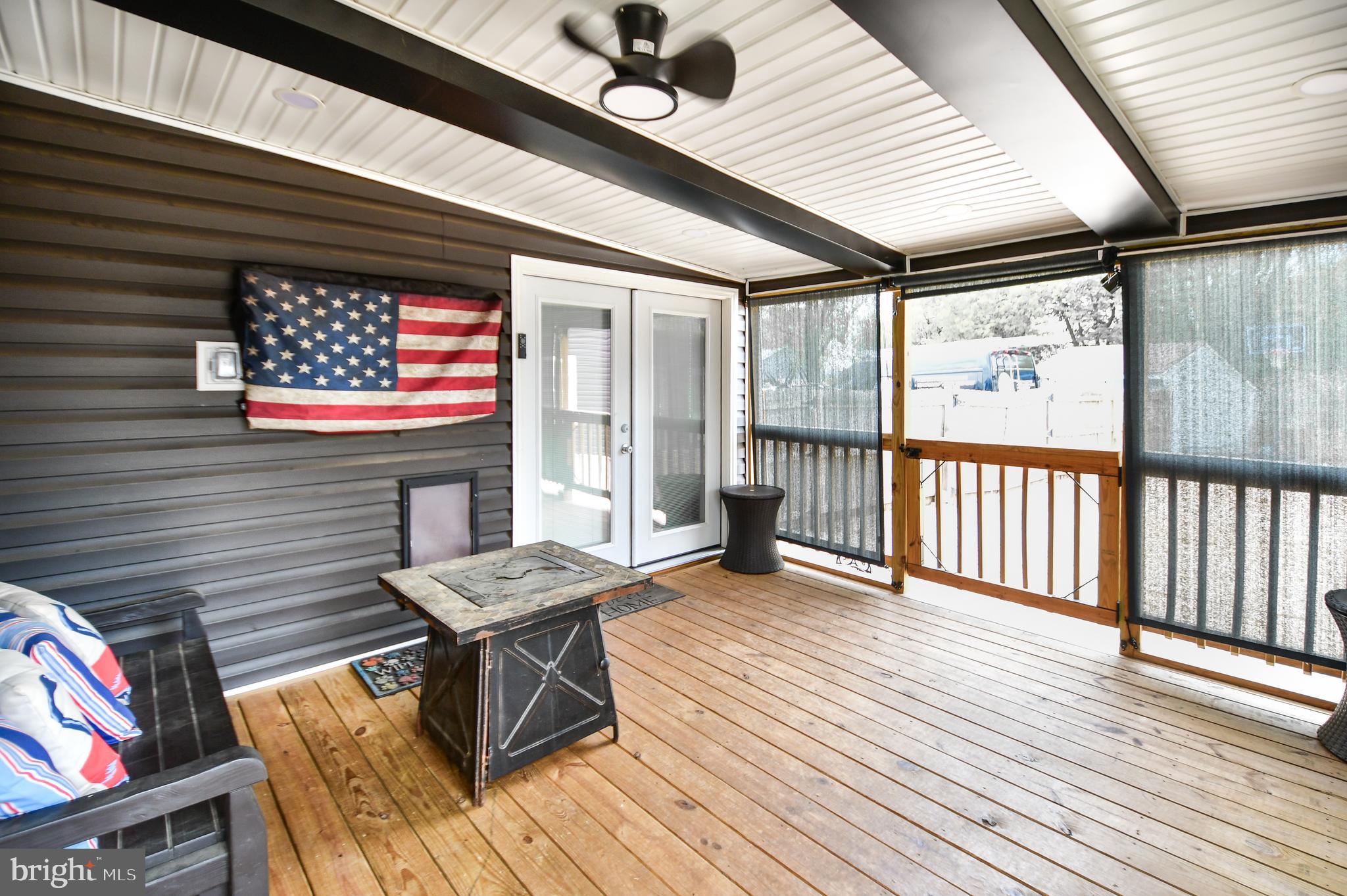 5934 Conover Road Taneytown, MD 21787 - Photo 27 of 38 a view of a patio with wooden floor