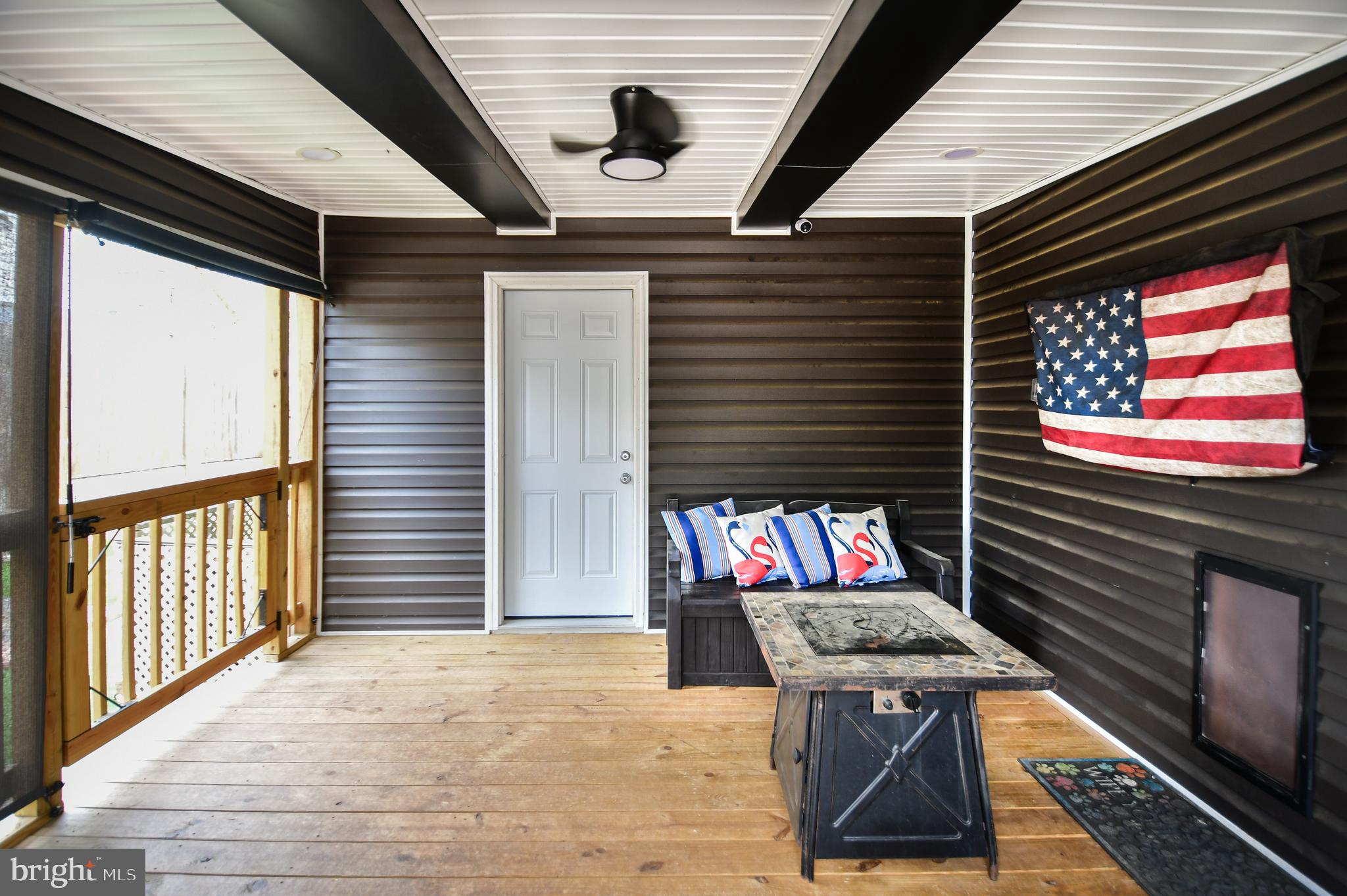 5934 Conover Road Taneytown, MD 21787 - Photo 28 of 38 a wooden bench sitting in front of a building