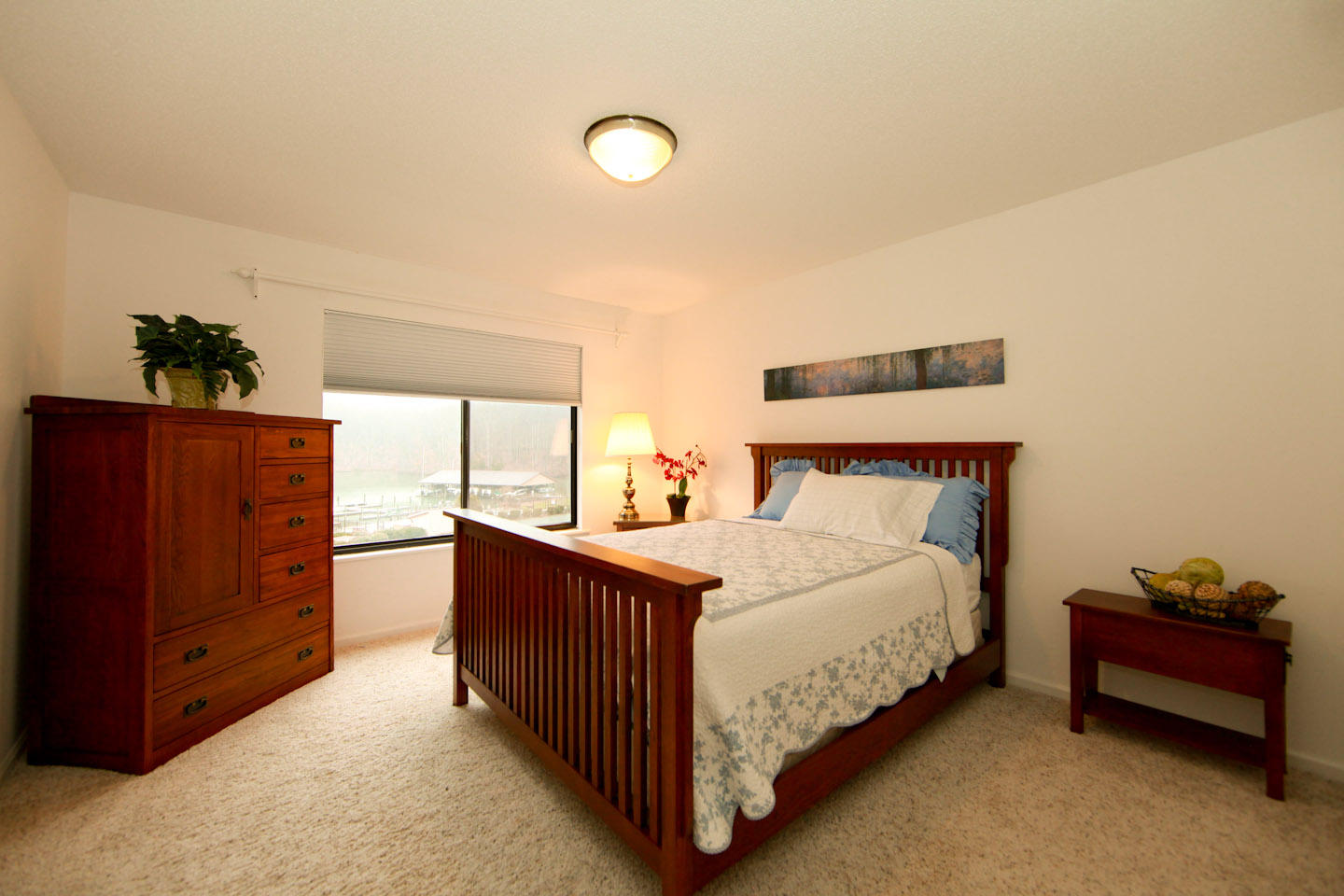 645 Monte Vista Road, Unit 103 Union Hall, VA 24176 - Photo 22 of 32 a bed room with a bed and a dresser