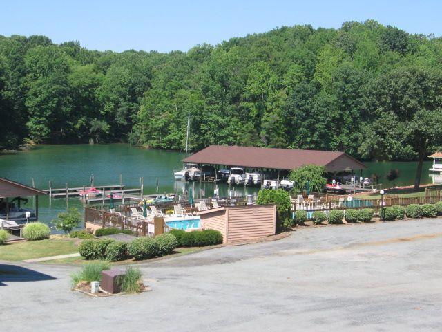 645 Monte Vista Road, Unit 103 Union Hall, VA 24176 - Photo 26 of 32 an outdoor space with furniture and umbrella
