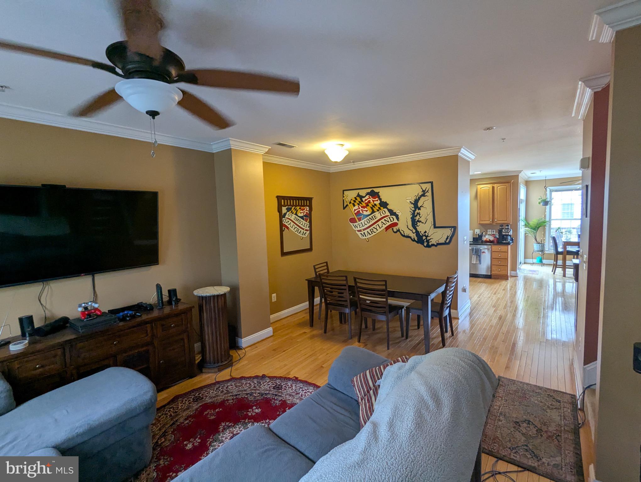 810 Ramsay Street Baltimore, MD 21230 - Photo 7 of 61 a living room with furniture and a flat screen tv