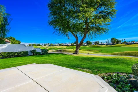 a view of a volley ball court