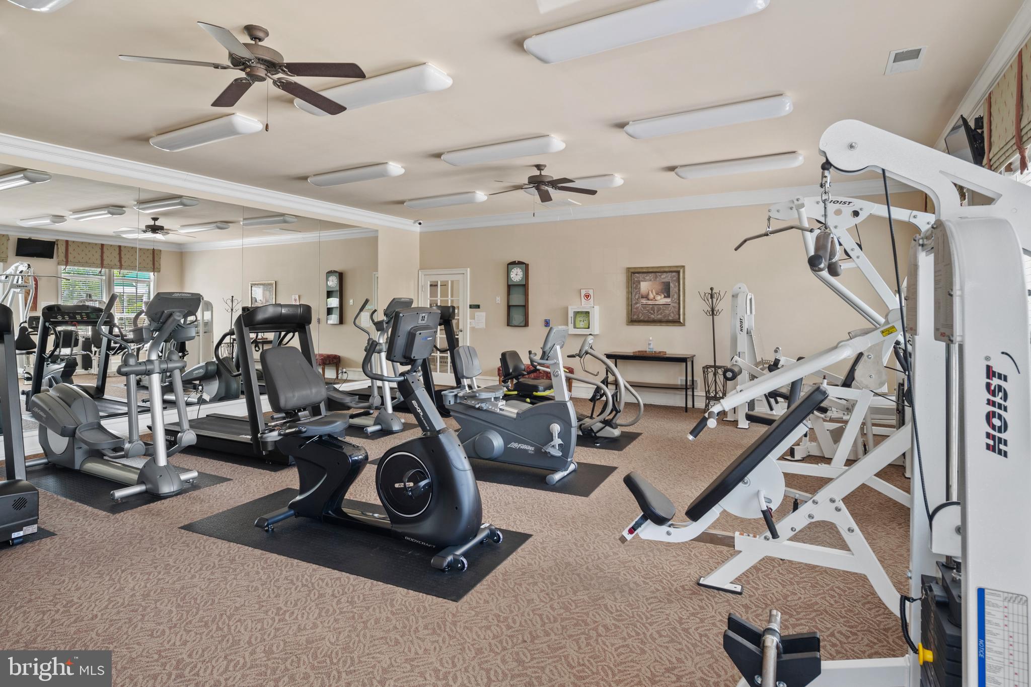 7315 Brookview Road, Unit 302 Elkridge, MD 21075 - Photo 57 of 68 a view of a room with gym equipment