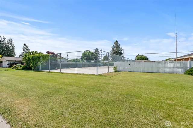 a view of outdoor space and yard