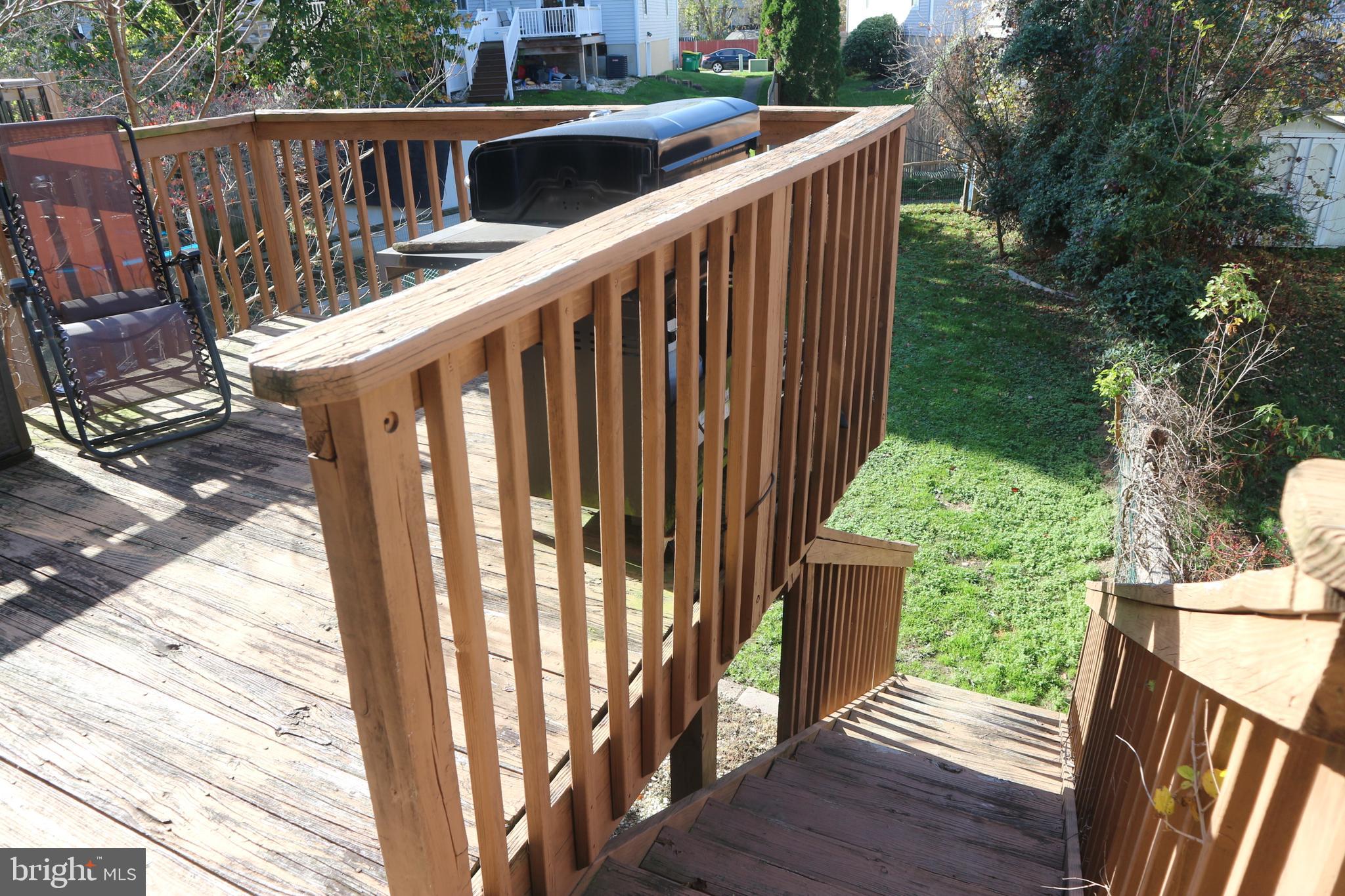 713 Naples Way Bear, DE 19701 - Photo 18 of 32 Stairs from deck to rear yard