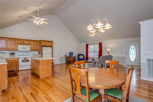There is no better living arrangement than what is here.  This room features room for multiple conversation and eating areas.