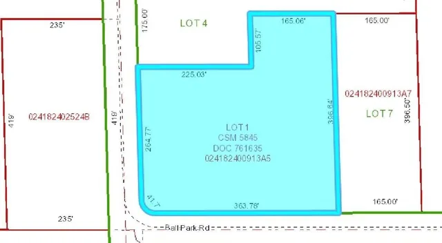$109,900 | 5086 Ball Park Road, Little Suamico, WI 54141