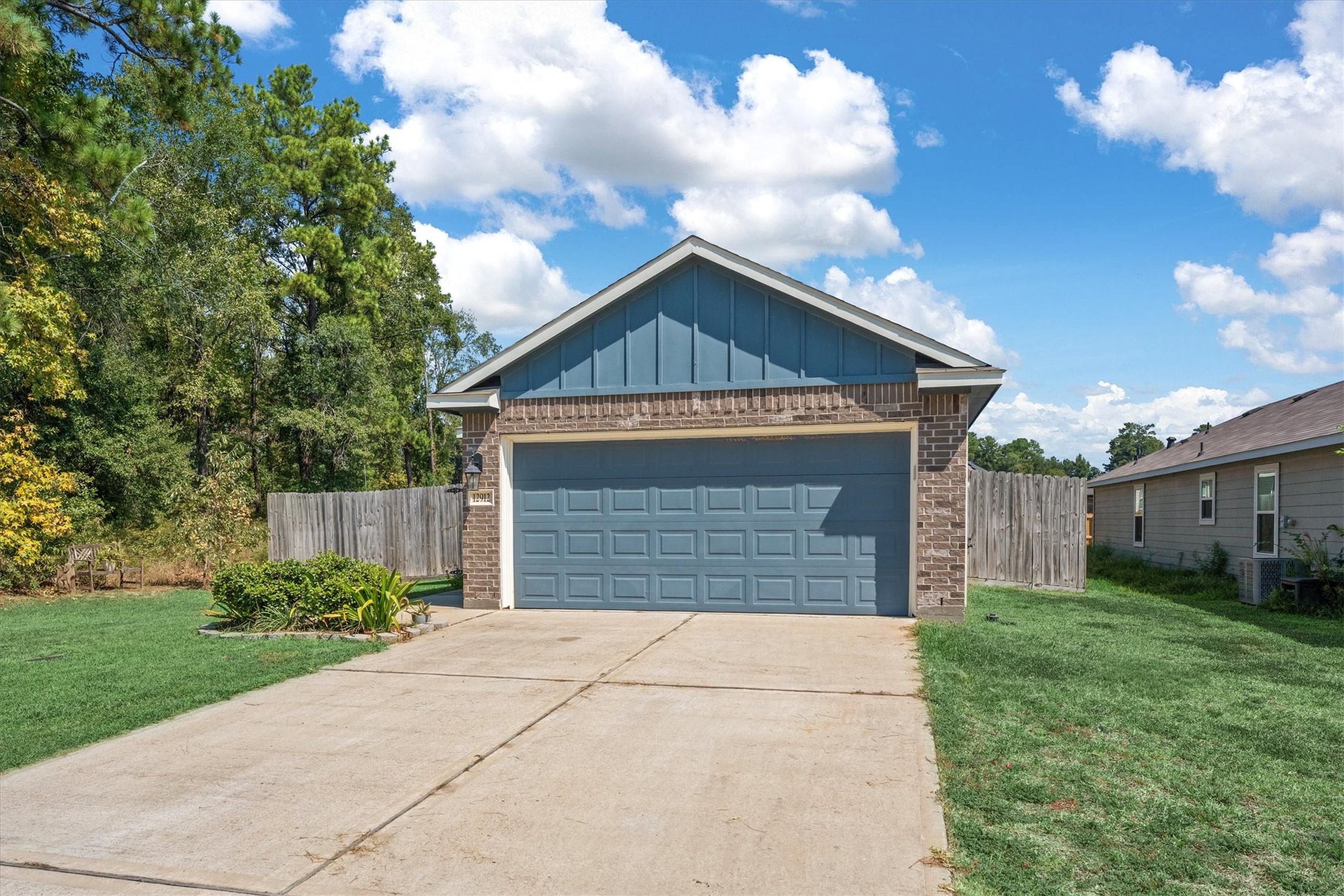 a front view of house with yard
