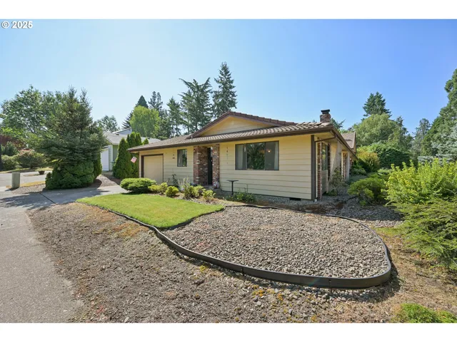 a view of outdoor space and yard