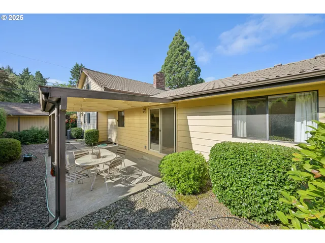 a view of a house with a porch