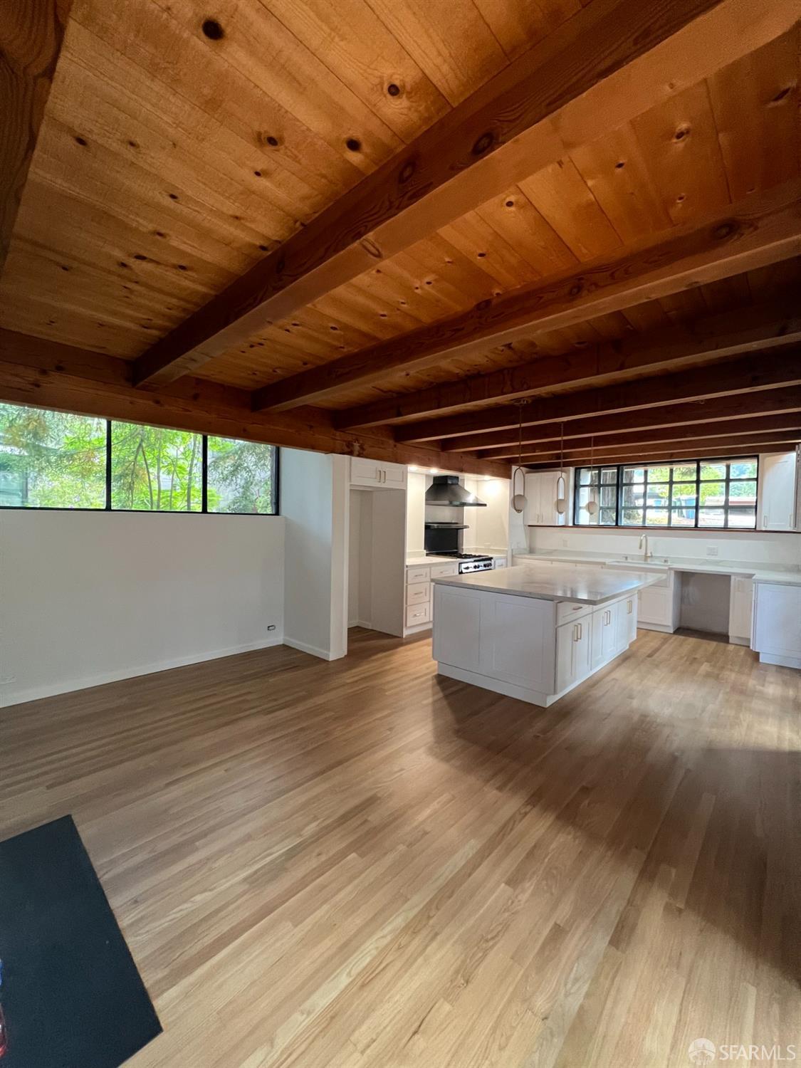 22 Columbia Circle Berkeley, CA 94708 - Photo 3 of 19 a view of kitchen with cabinets and wooden floor
