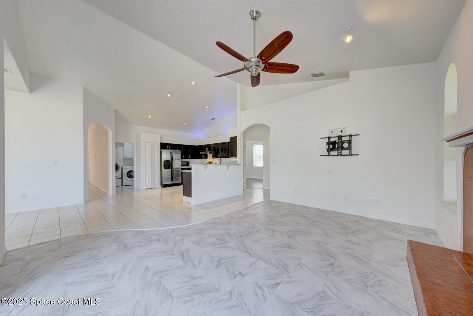 4065 Sand Ridge Drive Merritt Island, FL 32953 - Photo 19 of 59 family room with fan