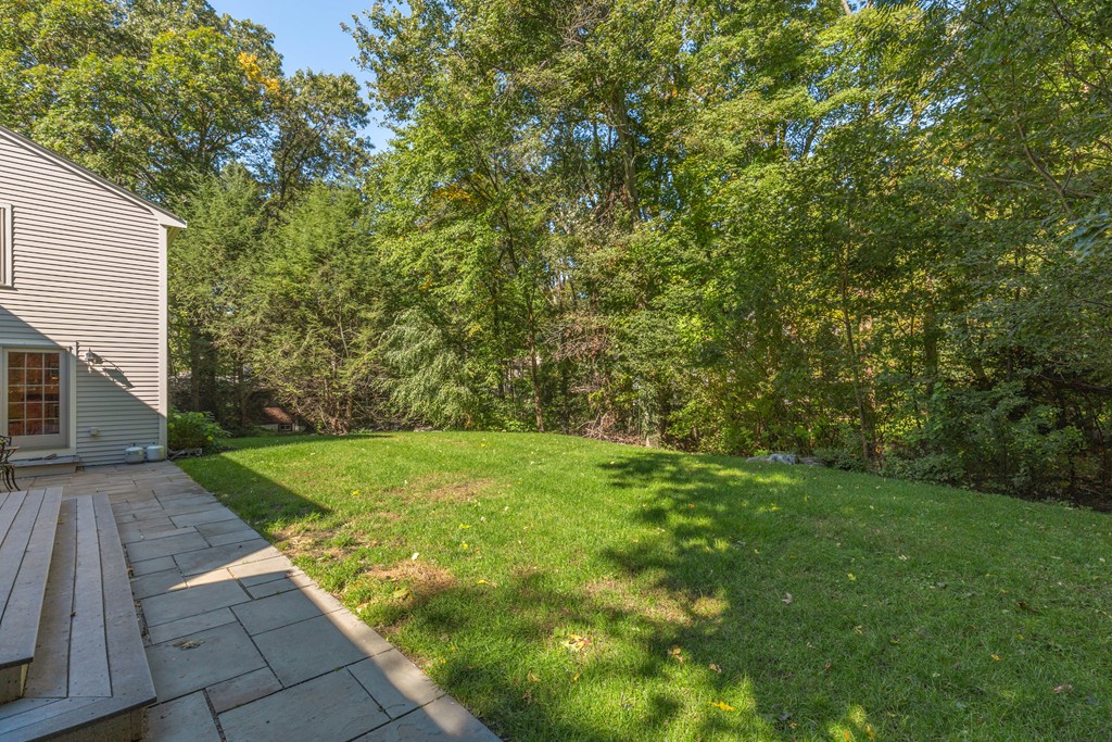 34 Leslie Road Winchester, MA 01890 - Photo 25 of 26 a view of backyard with green space