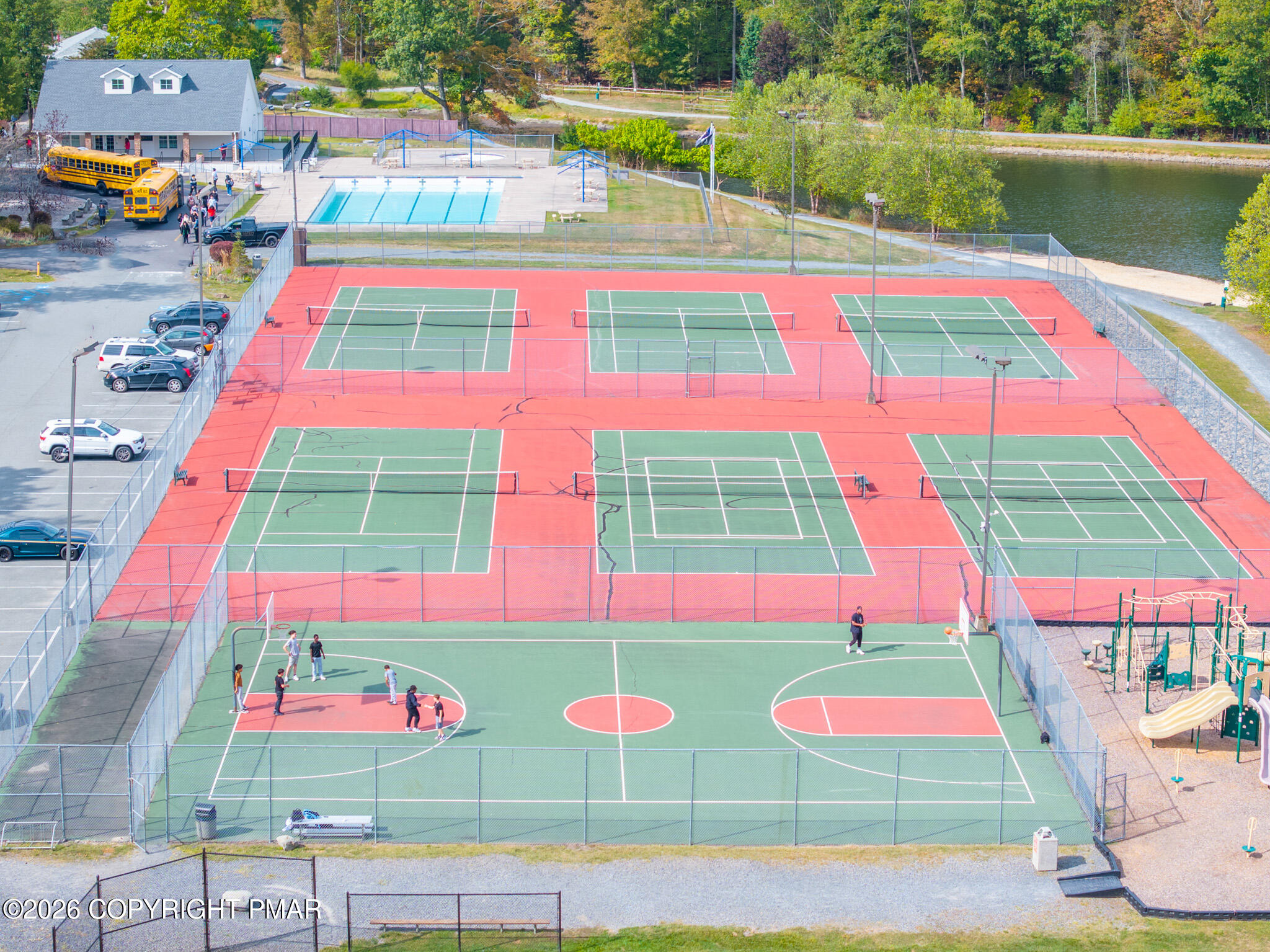 185 Salisbury Road Bushkill, PA 18324 - Photo 43 of 45 Saw Creek Tennis Courts & Basketball Cou