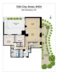 $1,470,000 | 1340 Clay Street, Unit 404, San Francisco, CA 94109