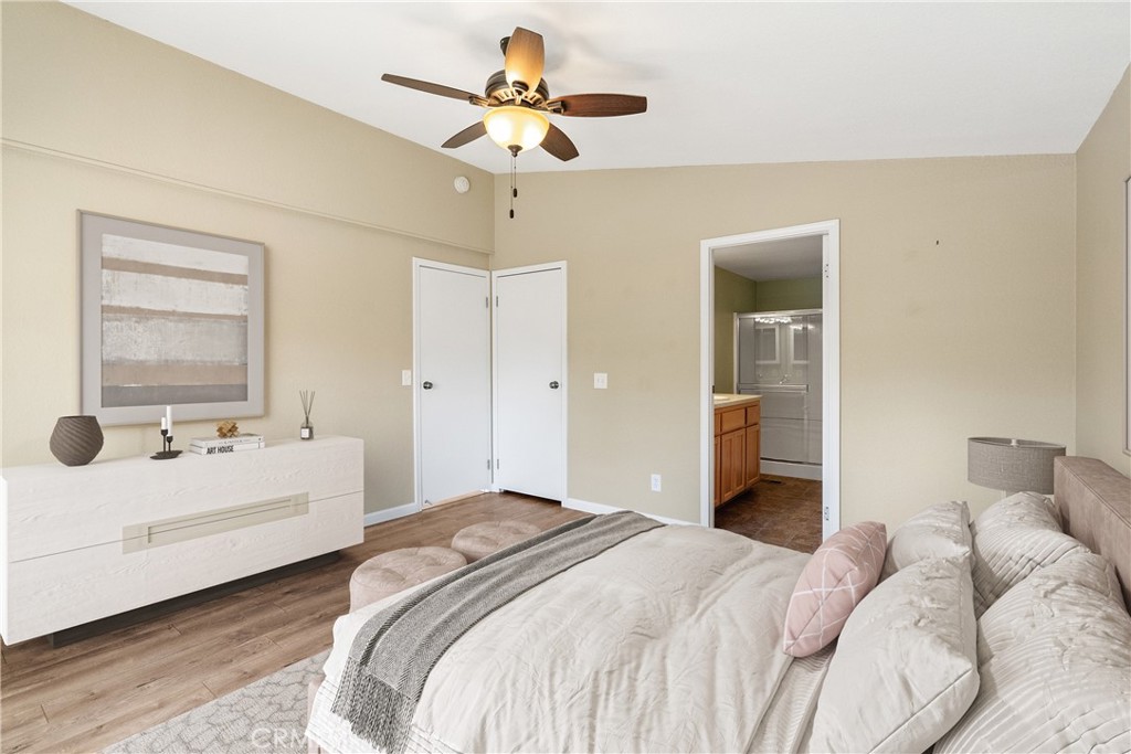 1220 Bennett Way, Unit 2 Templeton, CA 93465 - Photo 17 of 43 Luxury Primary Suite with Walk-in Closet and En-Suite Bath (virtual staging)