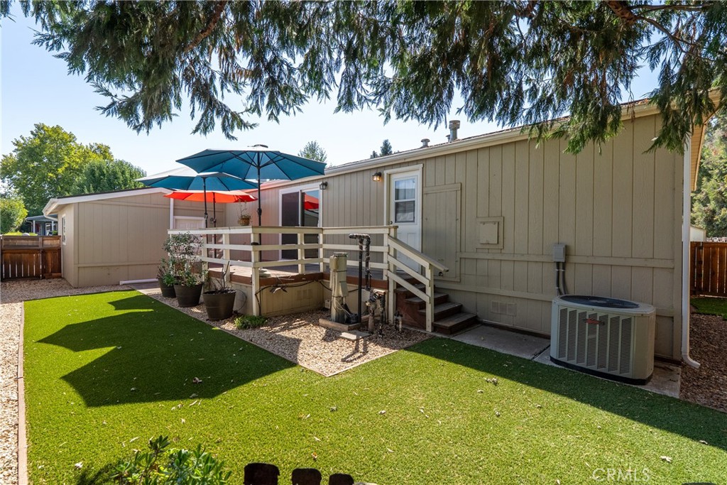 1220 Bennett Way, Unit 2 Templeton, CA 93465 - Photo 30 of 43 Backyard w/o virtual staging, artificial turf = easy maintenance