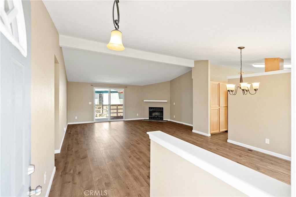 1220 Bennett Way, Unit 2 Templeton, CA 93465 - Photo 4 of 43 Great room with dining and living space, graced by the warmth of a fireplace