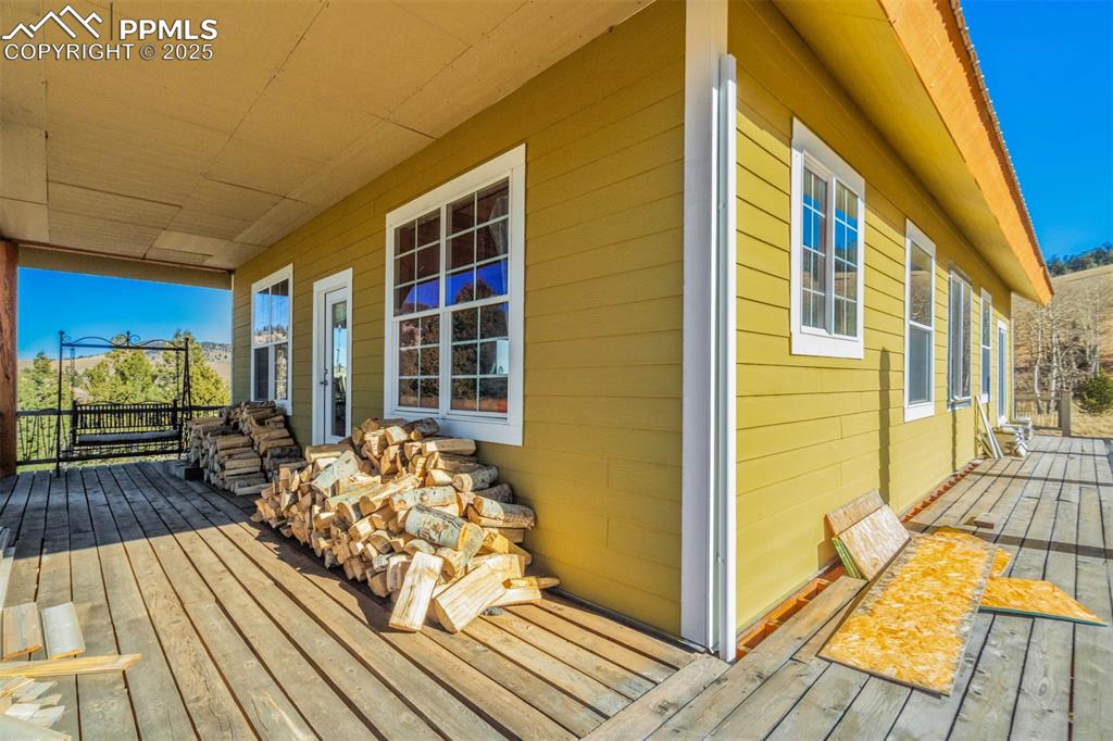 1440 Range Road Guffey, CO 80820 - Photo 11 of 50 a view of a house with wooden floor